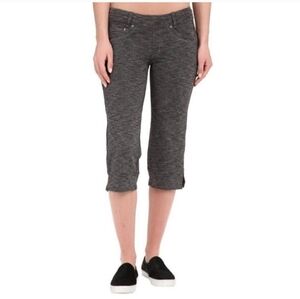 KUHL Mova Capri Pants Pull On Stretch Comfort Dark Heather Womens 8